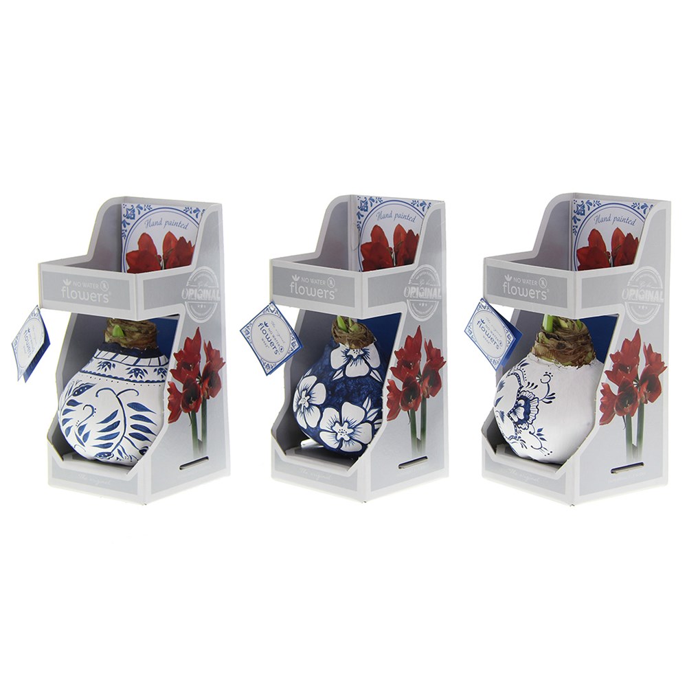 No Water Flowers® XL - Delft Blue limited edition