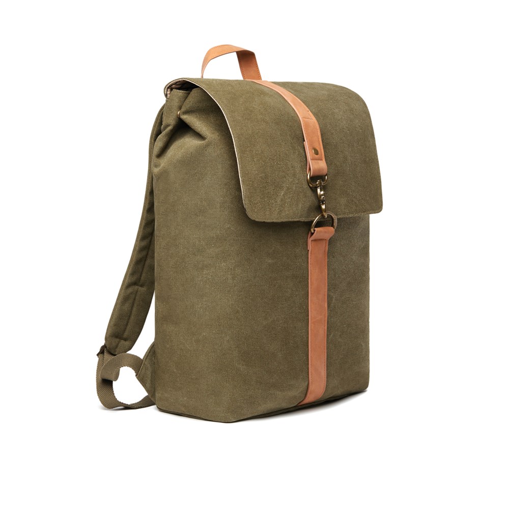 VINGA Bosler GRS recycled canvas backpack