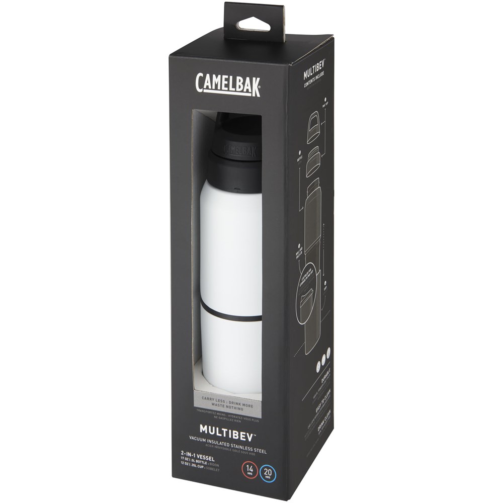 CamelBak® MultiBev vacuum insulated stainless steel 500 ml bottle and 350 ml cup