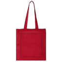 Madras 140 g/m² cotton tote bag 7L