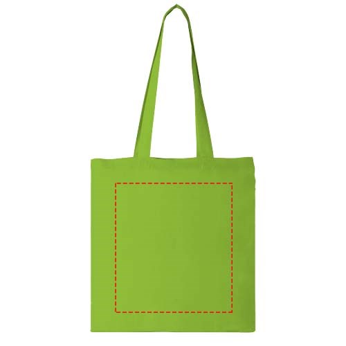 Madras 140 g/m² cotton tote bag 7L