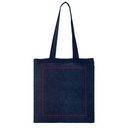 Madras 140 g/m² cotton tote bag 7L