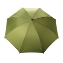 23" Impact AWARE™ RPET 190T auto open bamboo umbrella