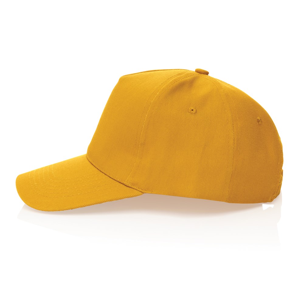 Impact 5panel 280gr Recycled cotton cap with AWARE™ tracer