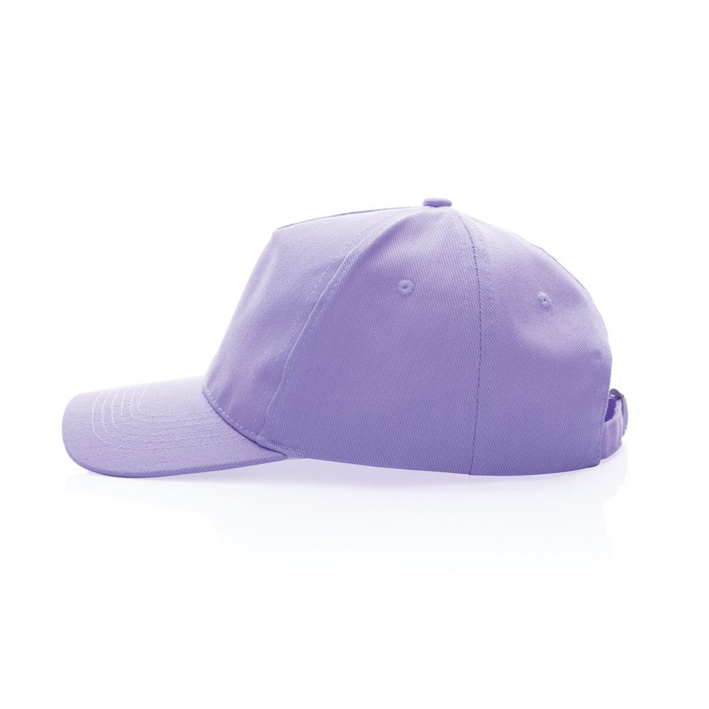 Impact 5panel 280gr Recycled cotton cap with AWARE™ tracer