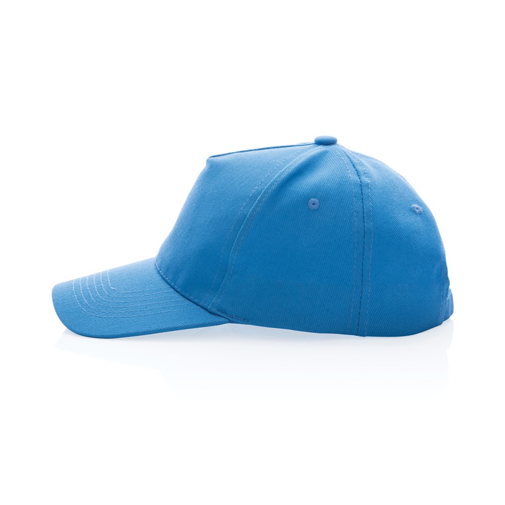 Impact 5panel 280gr Recycled cotton cap with AWARE™ tracer