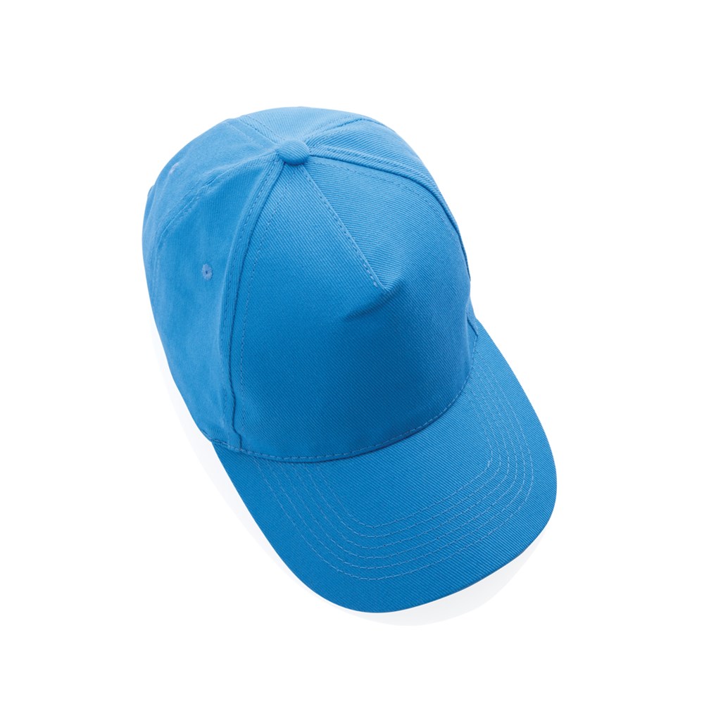 Impact 5panel 280gr Recycled cotton cap with AWARE™ tracer