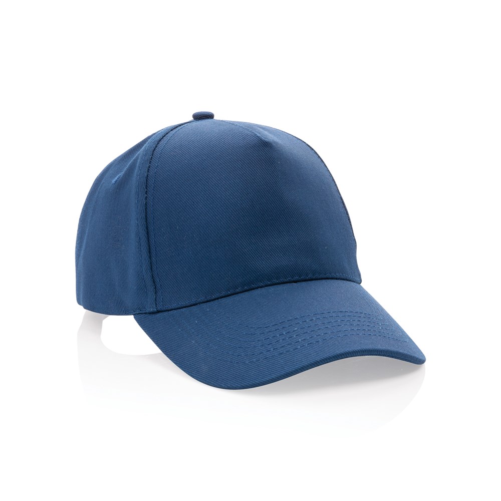 Impact 5panel 280gr Recycled cotton cap with AWARE™ tracer