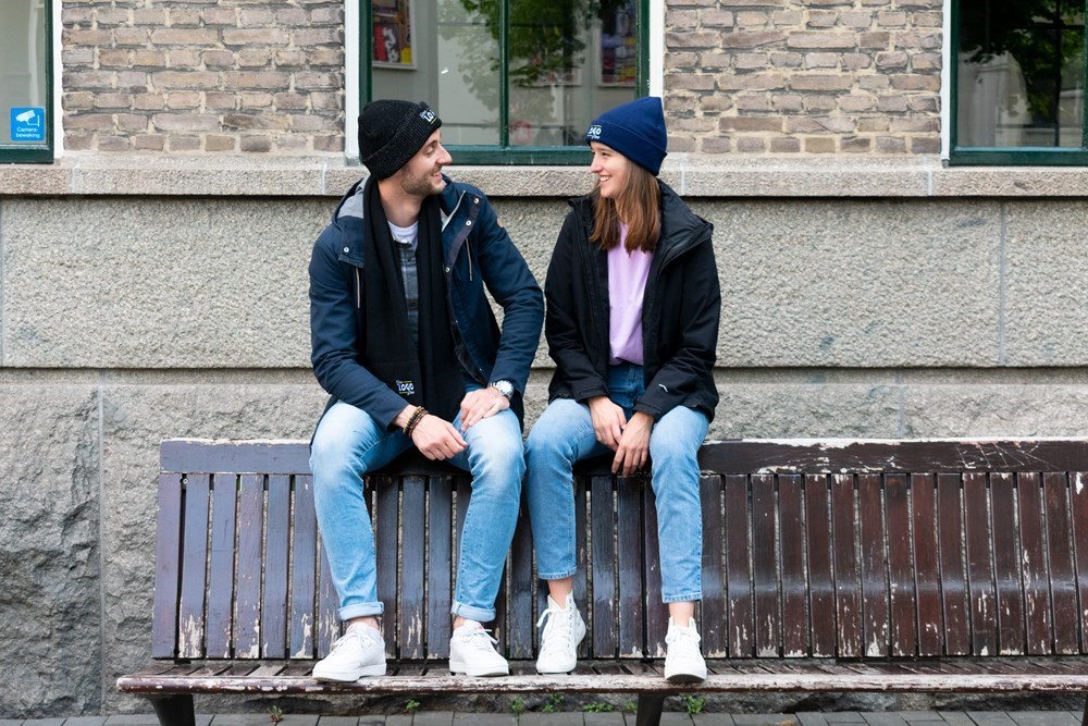 Reflective winter hat