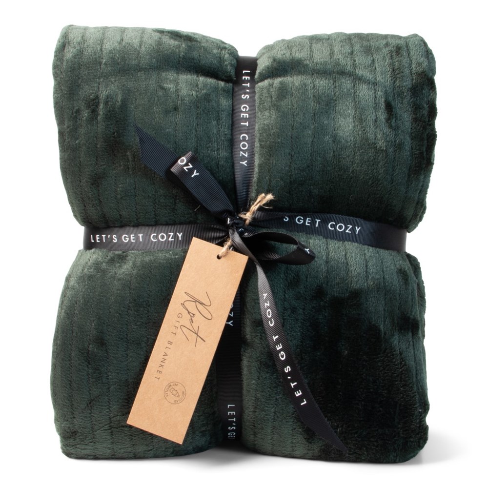 SENZA Gift Plaid RPET Dark Green