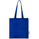 Madras 140 g/m2 GRS recycled cotton tote bag 7L