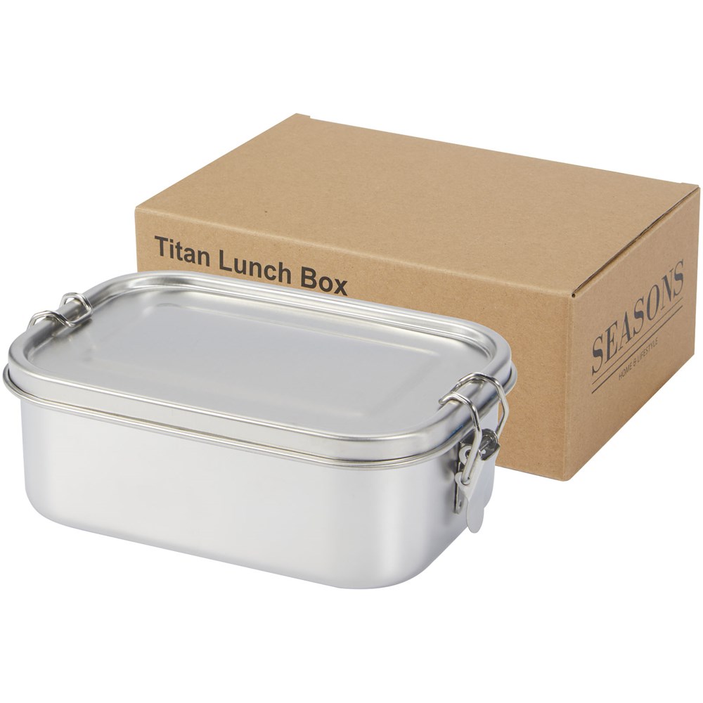 Titan recycled stainless steel lunch box