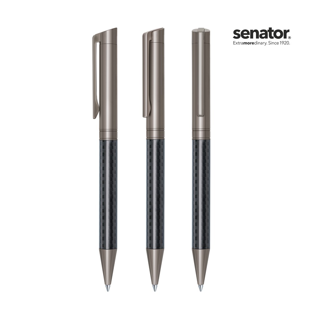 senator® Carbon Line Black  twist ball pen