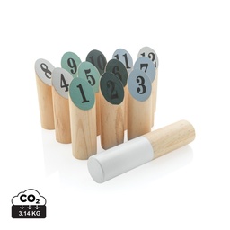 [A23-P453.529] Jeu de quilles scandinaves en bois