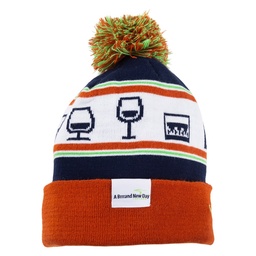 [A360-BEANIE_POM01] Bonnet avec pompon sur mesure